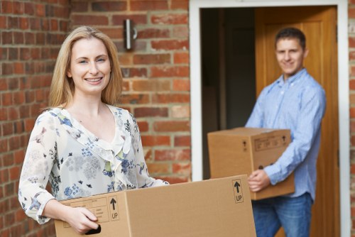 Packing tips for student storage in Downe with labelled boxes