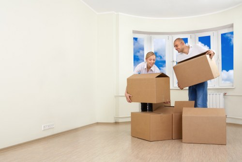 Local office moving service handling access and transport challenges